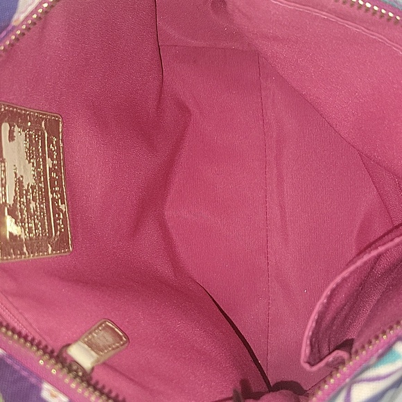 Coach F19454 Poppy Pop Canvas Crossbody Shoulder Bag Purse Handbag - Picture 15 of 16